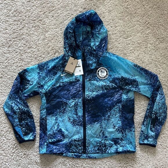 Nike ACG Village Wear Women USA Paralympic Team Hooded Jacket - Picture 1 of 5